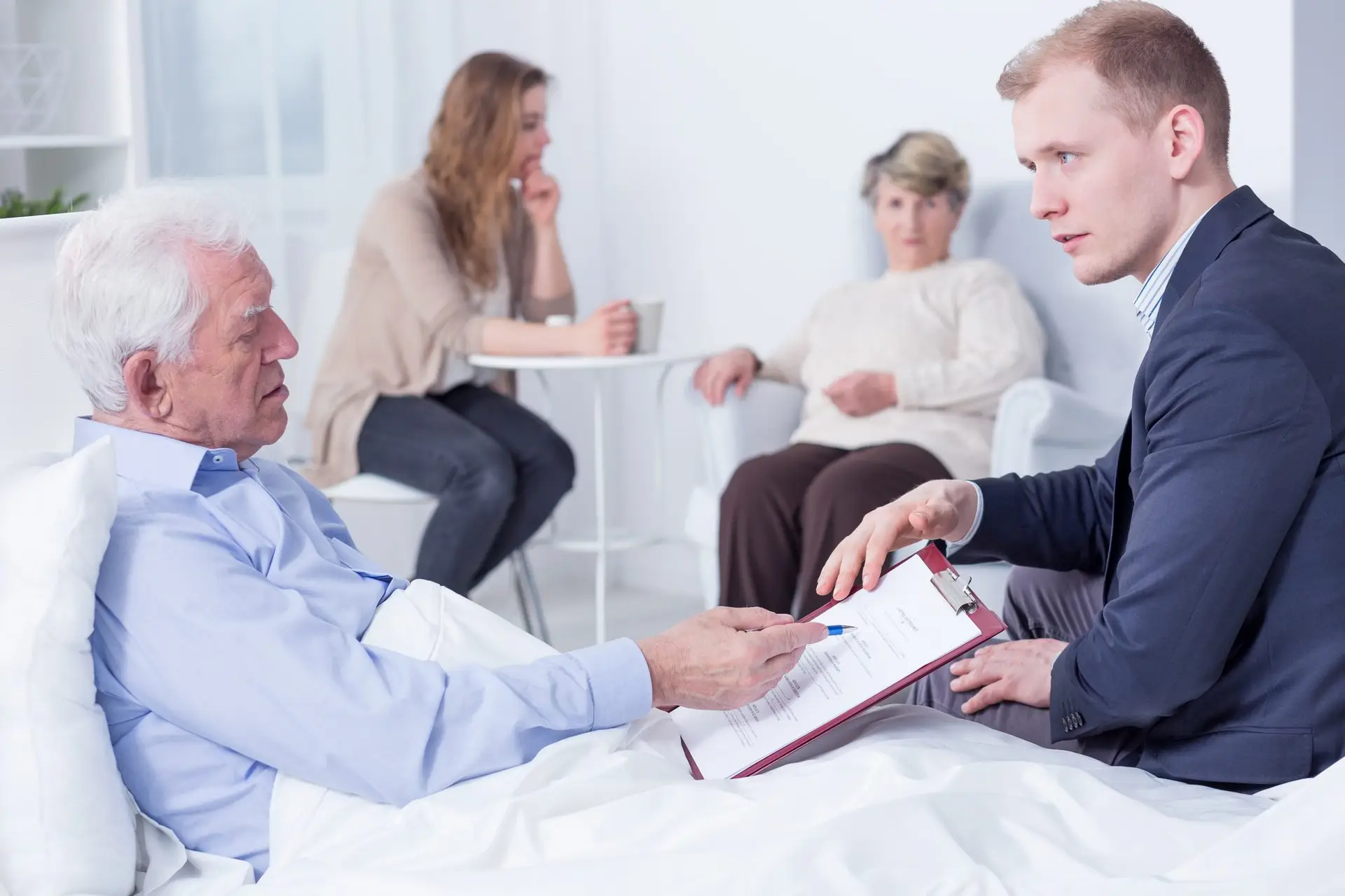 Signing a Will or Inheritance Documents