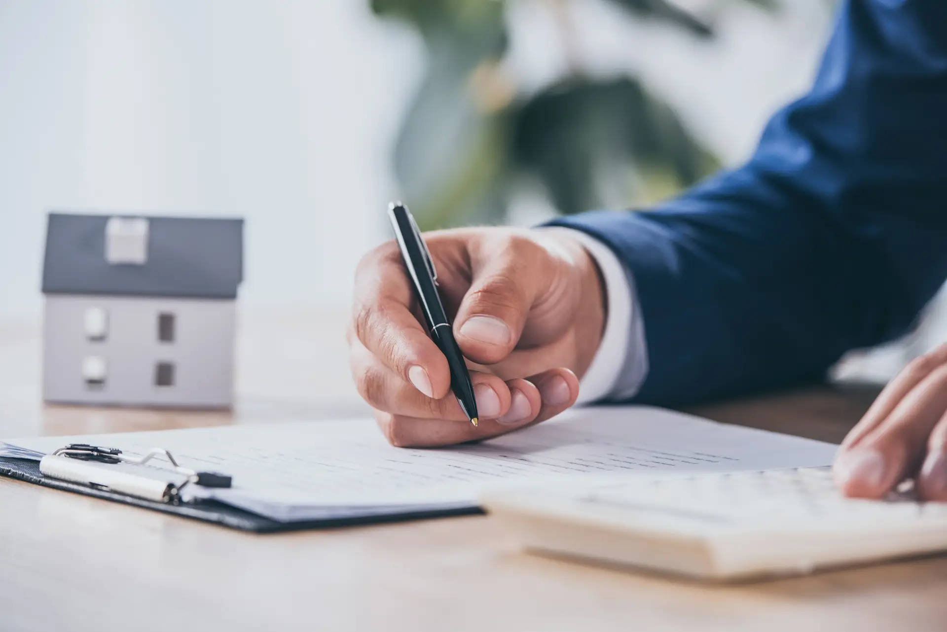 escritura de una casa