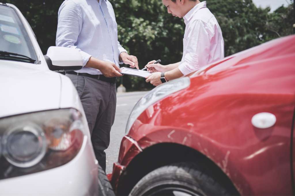 reclamación de indemnización en accidente de tráfico
